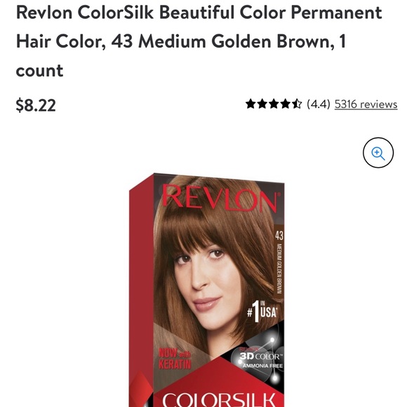 Revlon hair color medium golden brown - Picture 5 of 5